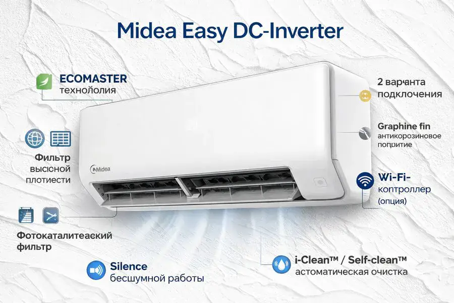 Кондиционер Midea Easy